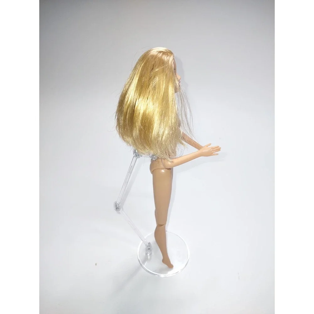Mattel Barbie Caucasian Blonde Hair Blue Eyes  Nude Doll BHBLE2